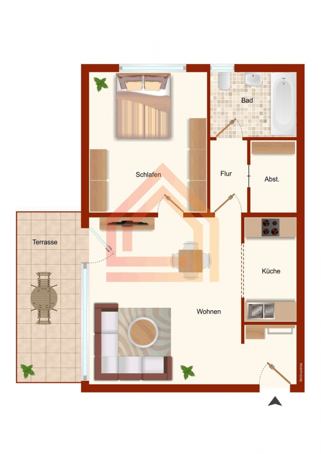 Schöne vermietete Gartenwohnung - Photo 5